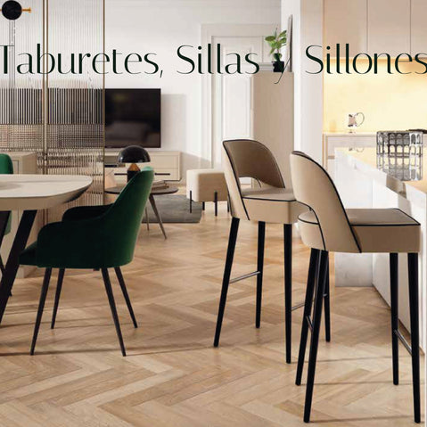 Taburetes, Sillas y Sillones