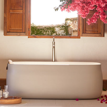 SANYCCES Bañera Exenta Duna BN301160075WM Blanco Mate