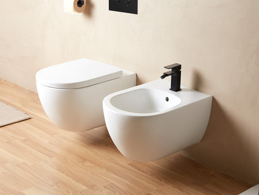 SANYCCES Arc Inodoro Suspendido WCM50154WM Blanco Mate