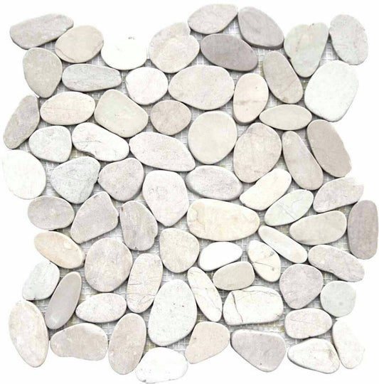 TRIP Piedra Enmallada BATUBL Blanca 30 X 30