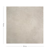 KTL Rodano CAM7RODOEDHA Taupe 100 X 100