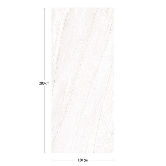 KTL TIFFANY GRAN FORMATO 3ACOTIFFCDPA WHITE 120X280