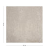 KTL Rodano CA5DRODOEDHA Taupe 60 X 60