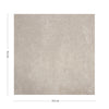 KTL Non-Slip Rodano CAL5RODOEQHA Taupe 75 x 75