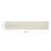 KTL Nordby Nanotech CAH4NORDCDHA White 23 X 120