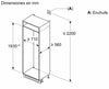 BOSCH FRIGORÍFICO COMBI INTEGRABLE KBN96ADD0