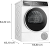 BOSCH SECADORA BOMBA CALOR 9 KG WQB246C0ES