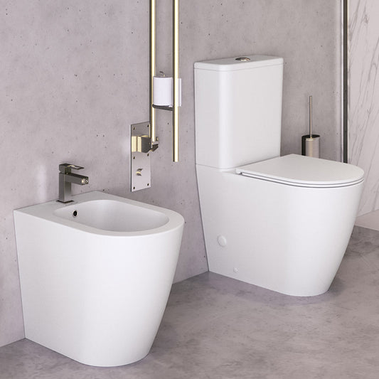 Fossil Natura Nápoles Bidet a Suelo 1265 Blanco Mate