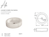 Fossil Natura Ada Lavabo Sobre Encimera 371 Blanco Brillo