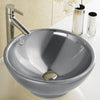 Fossil Natura Aika Lavabo Sobre Encimera 430 Plata Brillo