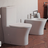 Fossil Natura Leto Bidet a Suelo 6467 Blanco Brillo
