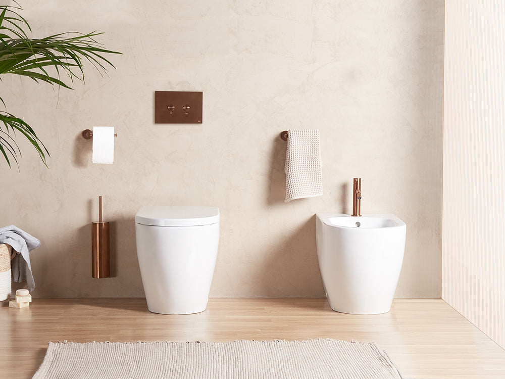 SANYCCES Arc Floor Standing Toilet WCS50154WM Matte White – DENIS