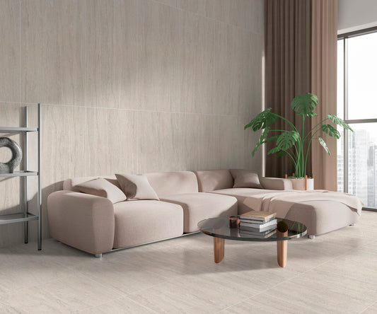 MYKONOS Couvet Travertino 7499 SAND 75 X 75