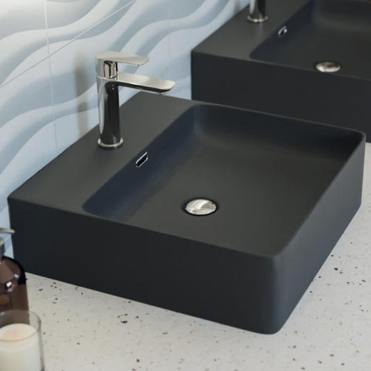 Fossil Natura Boston Lavabo Sobre Encimera 4798 Negro Mate