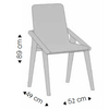 RODRI DISEÑO Silla APLY Fresno