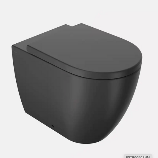 SANYCCES Arc Inodoro A Suelo WCS50154BM Negro Mate