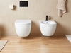 SANYCCES Arc Bidet Wall Mounted BDM50154WM Matte White