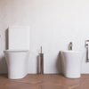 Fossil Natura Leto 6456 Toilet and Cistern Pack Glossy White