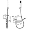 IMEX MONZA BDM039-4BGM Black Gun Metal