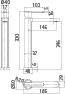 IMEX ROMA BDR001-3NG Negro