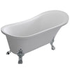 Fossil Natura Cavelly Bañera Exenta 6424 Blanco / Plata / Plata
