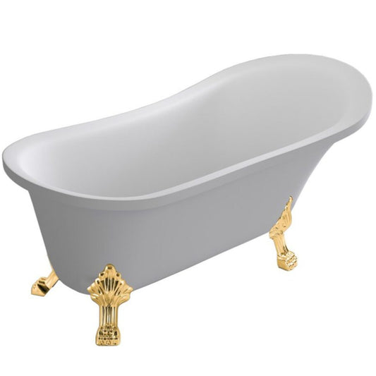 Fossil Natura Cavelly Bañera Exenta 6426 Blanco / Oro / Oro