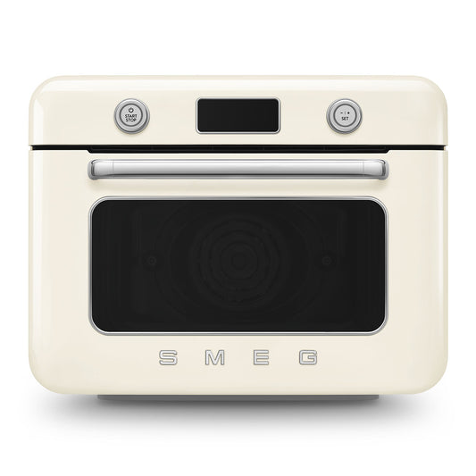 SMEG Horno sobre encimera 50`Style  COF01CREU Crema Brillo