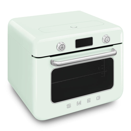 SMEG Horno sobre encimera 50`Style  COF01PGEU Verde Agua Brillo