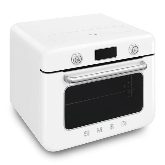 SMEG Horno sobre encimera 50`Style  COF01WHEU Blanco Brillo