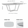 MERAKI LOUNGE EXTENSIBLE PORCELÁNICO de RODRI DISEÑO