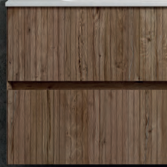 SERGIO LUPPI CORINTO / Pack Mueble Madera Natural + Lavabo