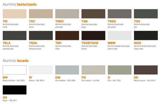 SCHLÜTER JOLLY-TSI / Largo de 3,0m / 8 mm / J80TSI300 TSB ALUMINIO TEXTURIZADO MARFIL (BEIGE)