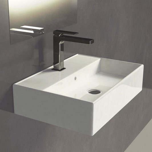 Fossil Natura Dakota Lavabo Sobre Encimera 356 Blanco Brillo