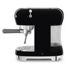 SMEG Espresso Machine 50'Style ECF02BLEU Glossy Black