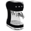 SMEG Espresso Machine 50'Style ECF02BLEU Glossy Black