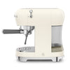 SMEG Espresso Coffee Maker 50`Style ECF02CREU Cream Gloss