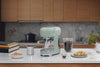 SMEG Cafetera Espresso 50`Style  ECF02PGEU Verde Agua Brillo