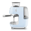 SMEG Espresso Machine 50'Style EGF03PBEU Glossy Blue