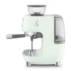 SMEG Cafetera Espresso 50`Style  EGF03PGEU Verde Agua Brillo