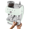 SMEG Cafetera Espresso 50`Style  EGF03PGEU Verde Agua Brillo