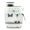 SMEG Cafetera Espresso 50`Style  EGF03PGEU Verde Agua Brillo