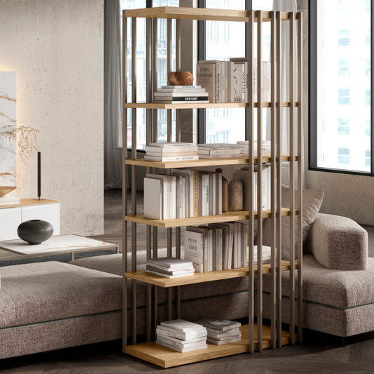 RODRI DISEÑO Estantería DINÁMIKA 100 Roble-Taupe