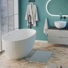 Fossil Natura Kairi Lavabo Sobre Encimera 5069 Negro Mate