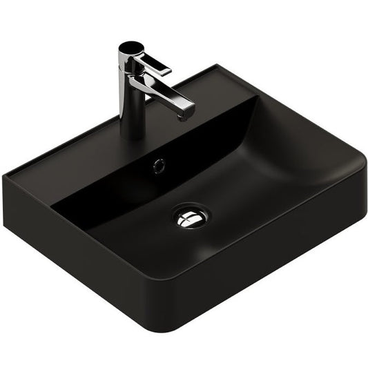 Fossil Natura Kai Lavabo Suspendido 2613 Negro Mate