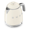 SMEG Mini Hervidor Electrico 50`Style  KLF05CREU Crema Brillo