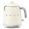 SMEG Mini Hervidor Electrico 50`Style  KLF05CREU Crema Brillo