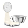 SMEG Kitchen Scale 50`Style KSF01CRWW Cream Gloss