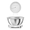 SMEG Kitchen Scale 50'Style KSF01WHWW Glossy White