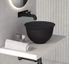 Fossil Natura Kuril Lavabo Sobre Encimera 2621 Negro Mate