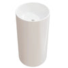 Fossil Natura Líjar Lavabo con Pedestal 4792 Blanco Brillo
